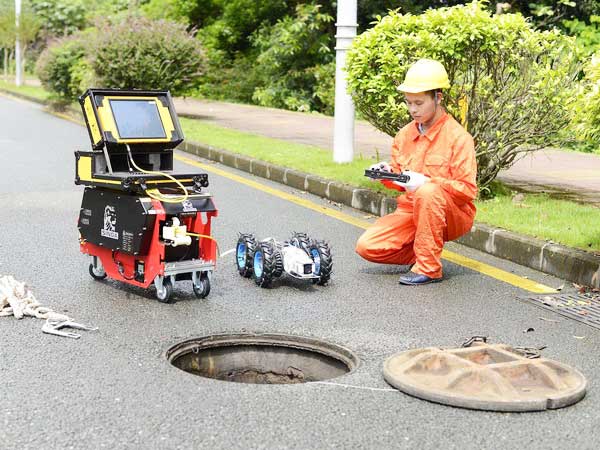 汪清管道机器人检测